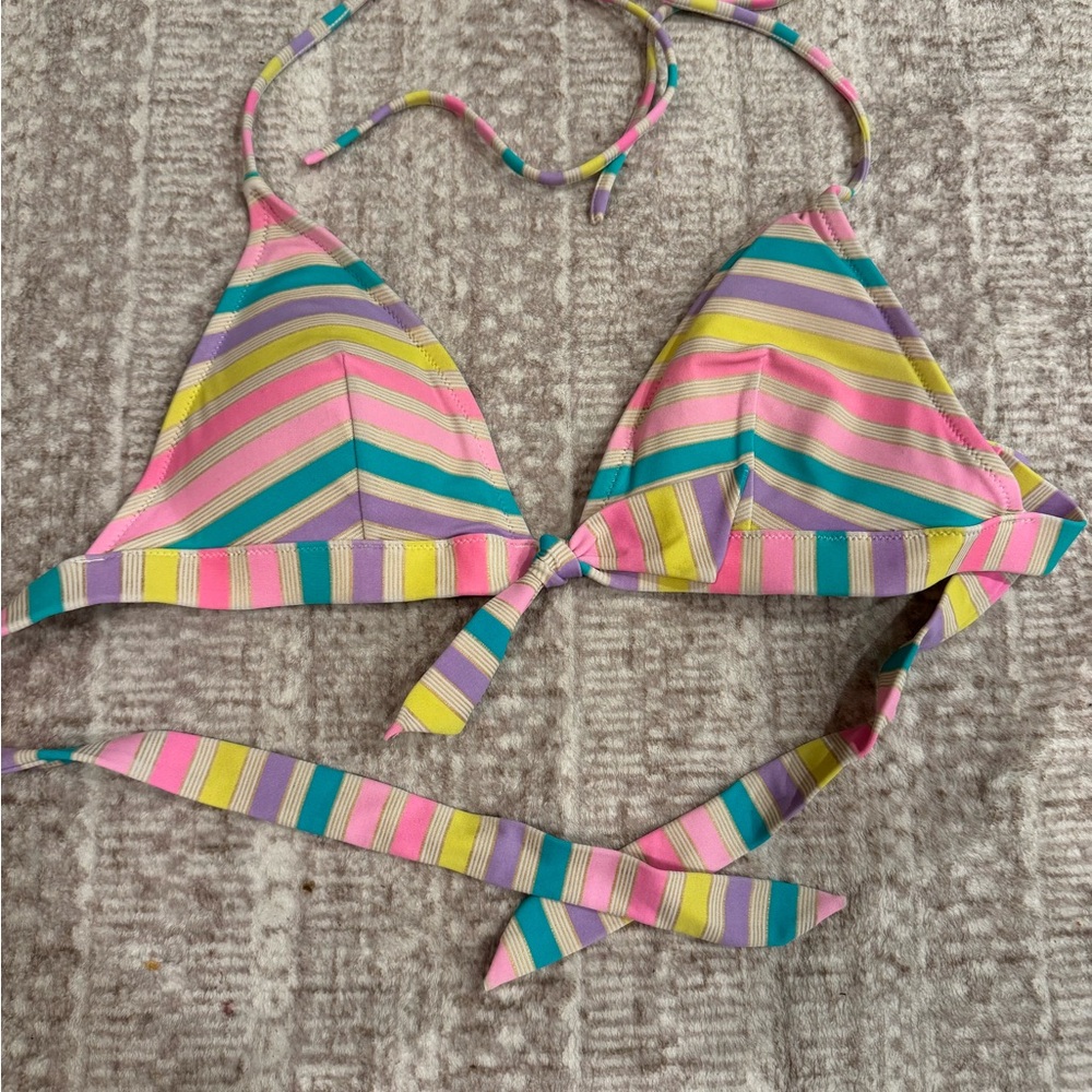 Victoria's Secret Multicolor Striped Kids Bikini